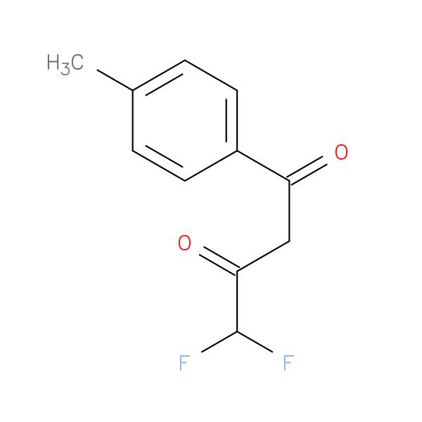 4,4-difluoro-1-(4-methylphenyl)butane-1,3-dione