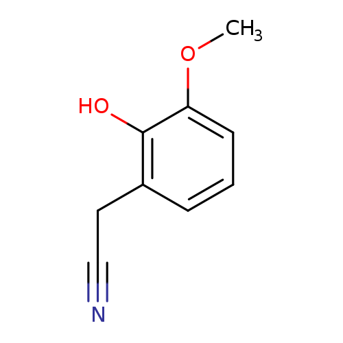 2-Hydroxy-3-methoxyphenylacetonitrile