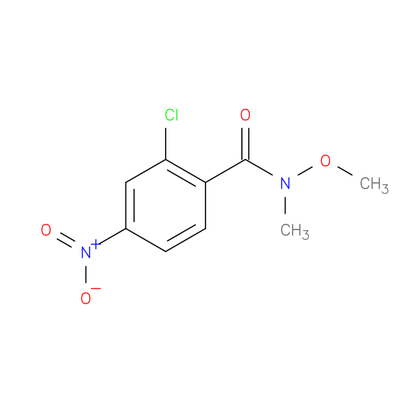 2-chloro-N-methoxy-N-methyl-4-nitrobenzamide