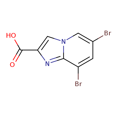 6,8-Dibromoimidazo[1,2-a]pyridine-2-carboxylic acid