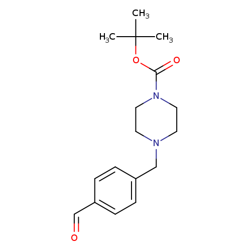 1-Piperazinecarboxylicacid, 4-[(4-formylphenyl)methyl]-, 1,1-dimethylethyl ester