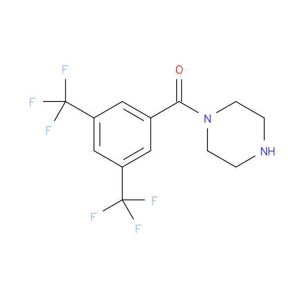 1-[3,5-bis(trifluoromethyl)benzoyl]piperazine