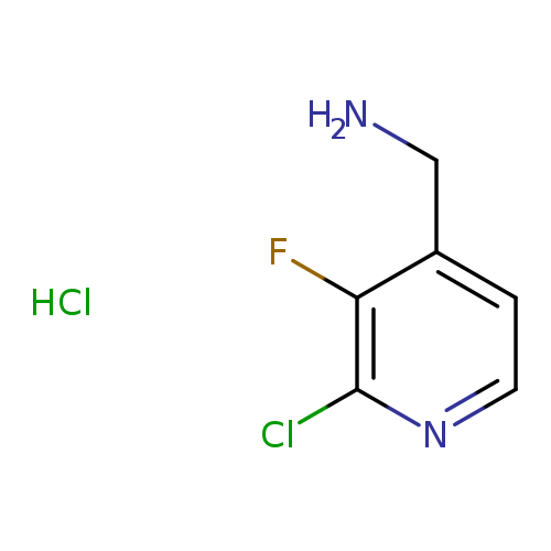 (2-chloro-3-fluoropyridin-4-yl)methanamine hydrochloride
