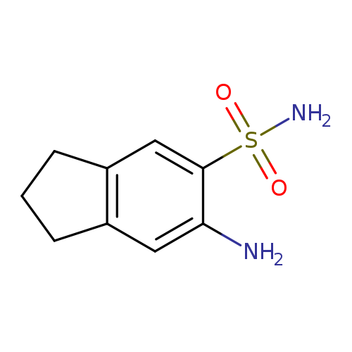 6-amino-2,3-dihydro-1H-indene-5-sulfonamide