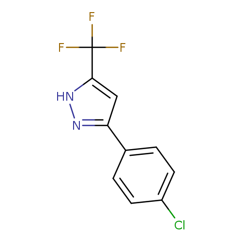 3-(4-Chlorophenyl)-5-(trifluoromethyl)-1h-pyrazole