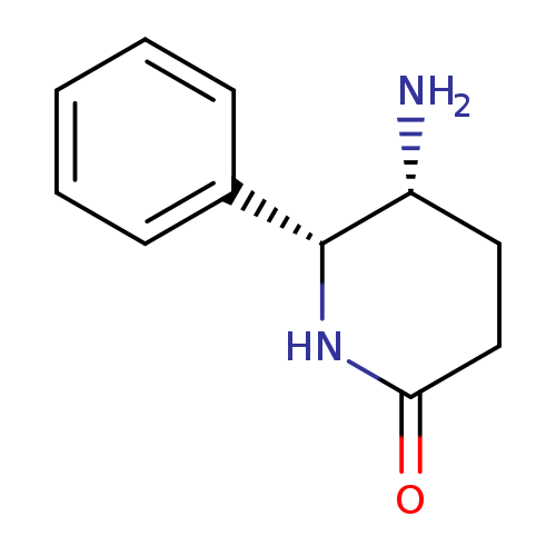 2-Piperidinone, 5-amino-6-phenyl-, (5R,6R)-rel-