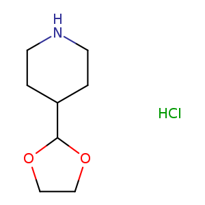 4-(1,3-dioxolan-2-yl)piperidine;hydrochloride