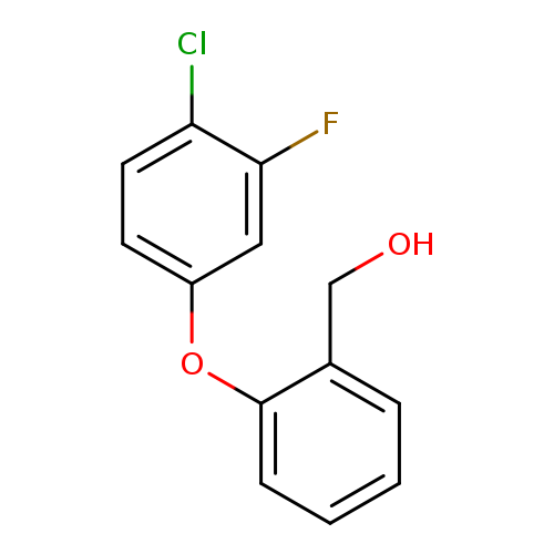 [2-(4-chloro-3-fluorophenoxy)phenyl]methanol