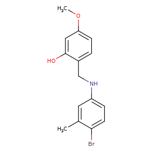 2-{[(4-bromo-3-methylphenyl)amino]methyl}-5-methoxyphenol