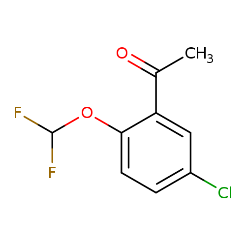 1-[5-chloro-2-(difluoromethoxy)phenyl]ethan-1-one