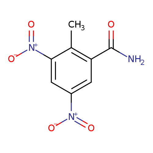 Benzamide, 2-methyl-3,5-dinitro-