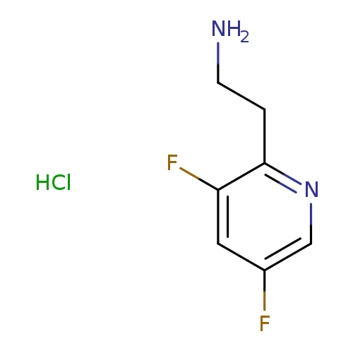 2-(3,5-difluoropyridin-2-yl)ethan-1-amine hydrochloride