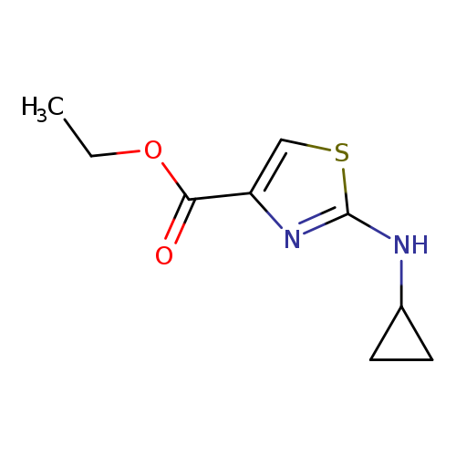 Ethyl 2-(cyclopropylamino)-1,3-thiazole-4-carboxylate