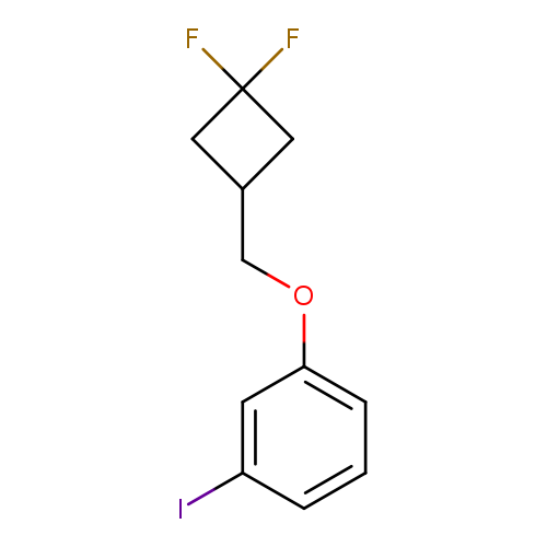 1-[(3,3-difluorocyclobutyl)methoxy]-3-iodobenzene