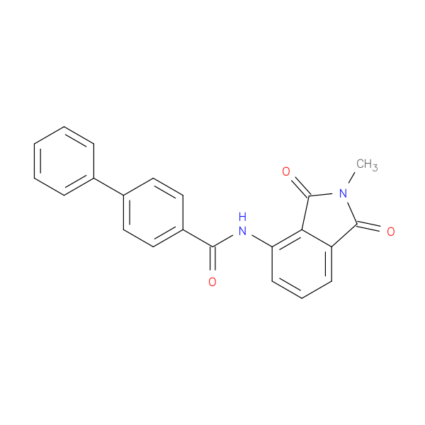 N-(2-methyl-1,3-dioxo-2,3-dihydro-1H-isoindol-4-yl)-[1,1'-biphenyl]-4-carboxamide