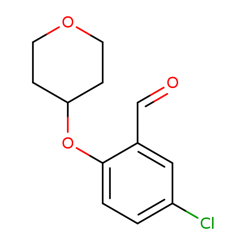 5-Chloro-2-(tetrahydro-pyran-4-yloxy)-benzaldehyde
