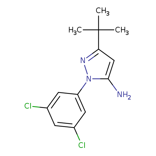 3-(tert-Butyl)-1-(3,5-dichlorophenyl)-1H-pyrazol-5-amine