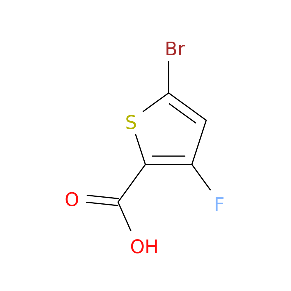 5-Bromo-3-fluorothiophene-2-carboxylic acid