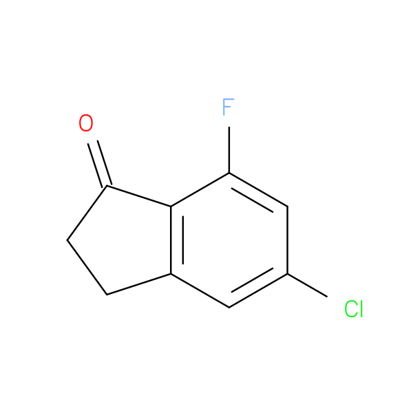 5-Chloro-7-fluoro-2,3-dihydro-1H-inden-1-one