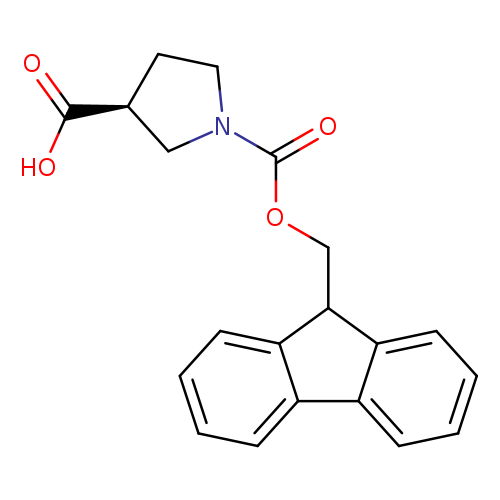 Fmoc-(3S)-1-Pyrrolidine-3-Carboxylic Acid