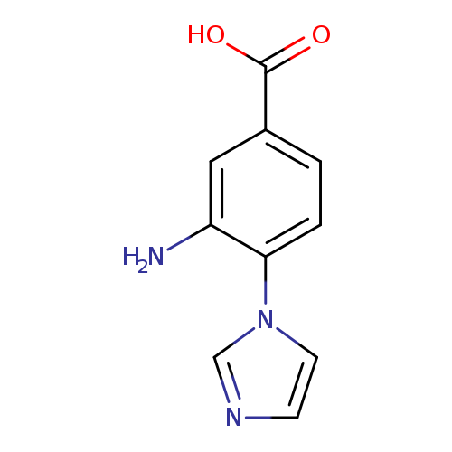 3-Amino-4-(1H-imidazol-1-yl)benzoic acid