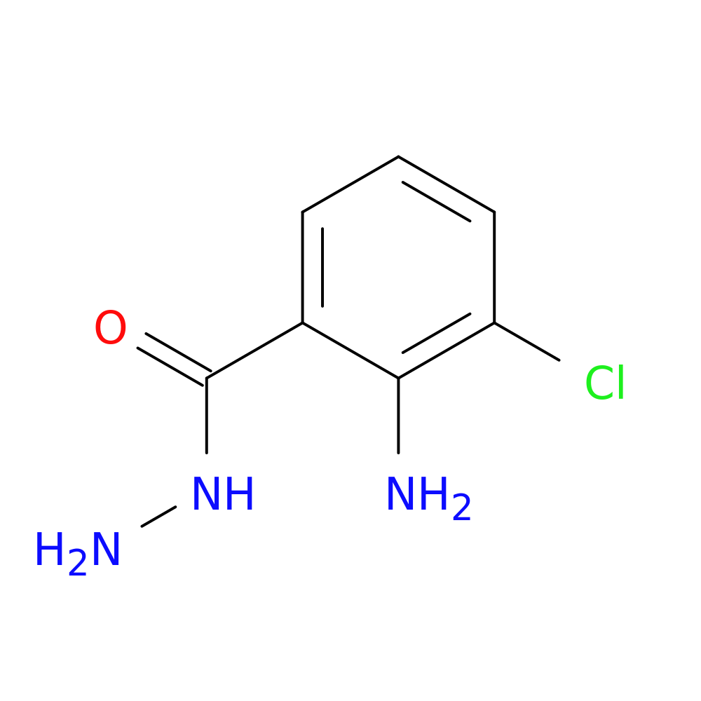 2-amino-3-chlorobenzohydrazide