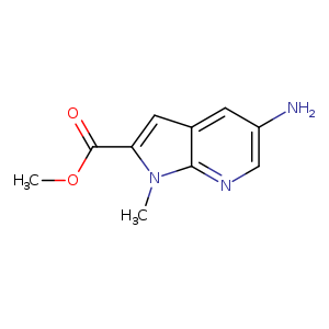 Methyl 5-amino-1-methyl-pyrrolo[2,3-b]pyridine-2-carboxylate