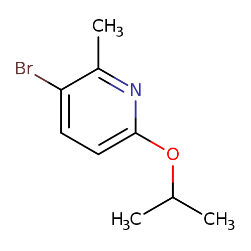 Pyridine, 3-bromo-2-methyl-6-(1-methylethoxy)-