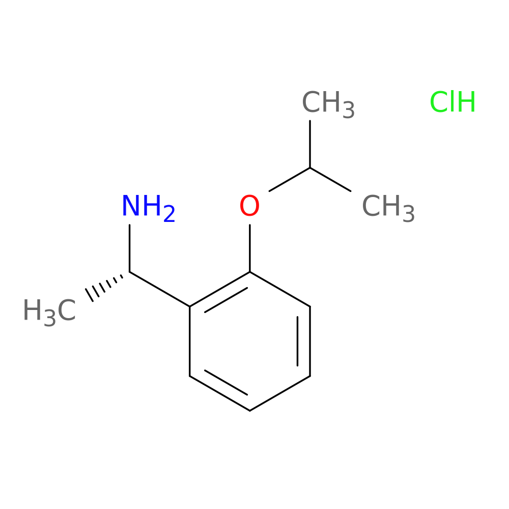 (1S)-1-[2-(propan-2-yloxy)phenyl]ethan-1-amine hydrochloride