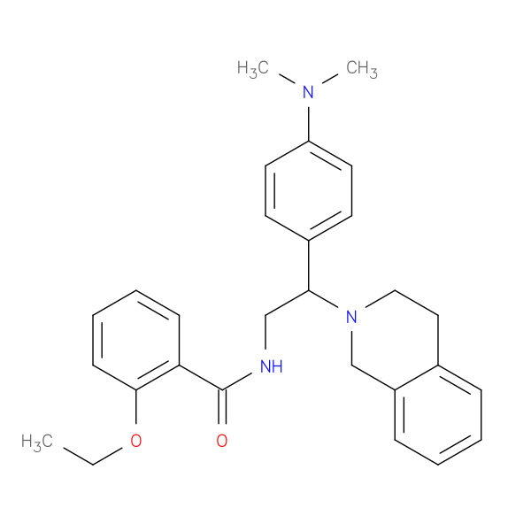 N-{2-[4-(dimethylamino)phenyl]-2-(1,2,3,4-tetrahydroisoquinolin-2-yl)ethyl}-2-ethoxybenzamide