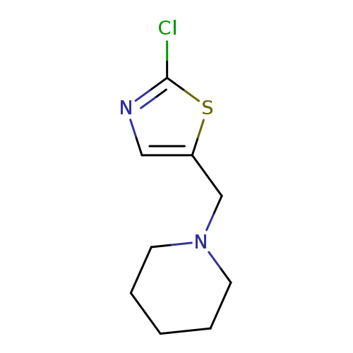 1-[(2-Chloro-1,3-thiazol-5-yl)methyl]piperidine