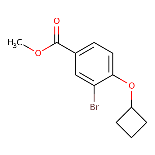 Methyl 3-Bromo-4-(cyclobutyloxy)benzoate