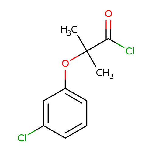 2-(3-Chlorophenoxy)-2-methylpropanoyl chloride