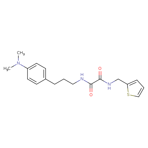 N'-{3-[4-(dimethylamino)phenyl]propyl}-N-[(thiophen-2-yl)methyl]ethanediamide