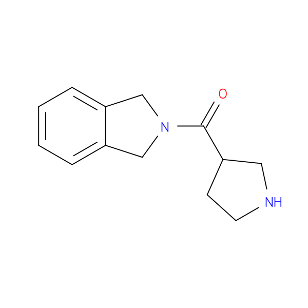 2-(pyrrolidine-3-carbonyl)-2,3-dihydro-1H-isoindole