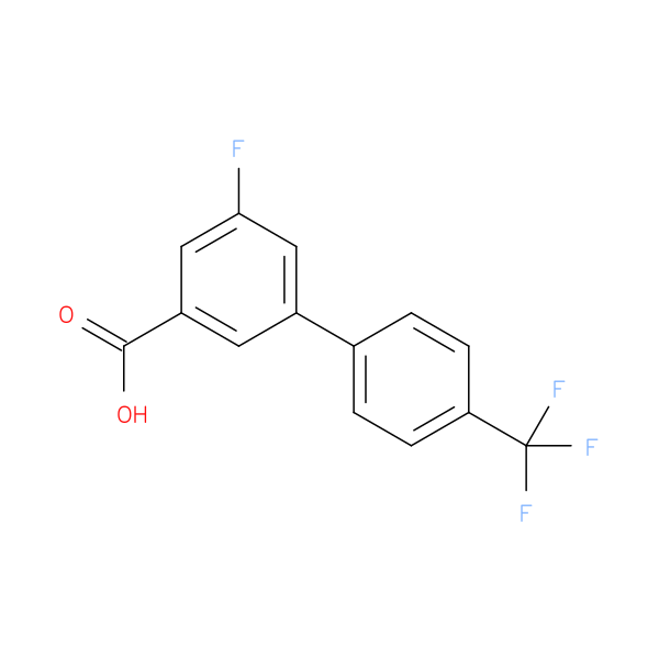 5-Fluoro-4'-(trifluoromethyl)-[1,1'-biphenyl]-3-carboxylic acid