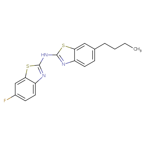 N-(6-butyl-1,3-benzothiazol-2-yl)-6-fluoro-1,3-benzothiazol-2-amine
