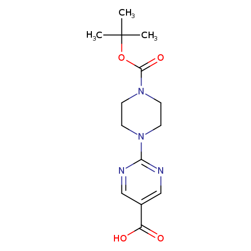 2-(4-(tert-Butoxycarbonyl)piperazin-1-yl)pyrimidine-5-carboxylic acid