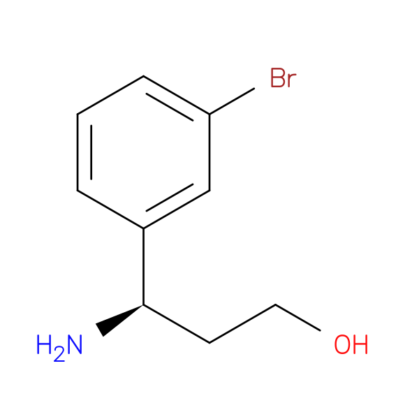 (3R)-3-Amino-3-(3-bromophenyl)propan-1-ol