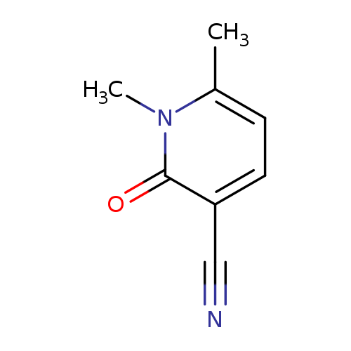 1,6-dimethyl-2-oxo-1,2-dihydropyridine-3-carbonitrile