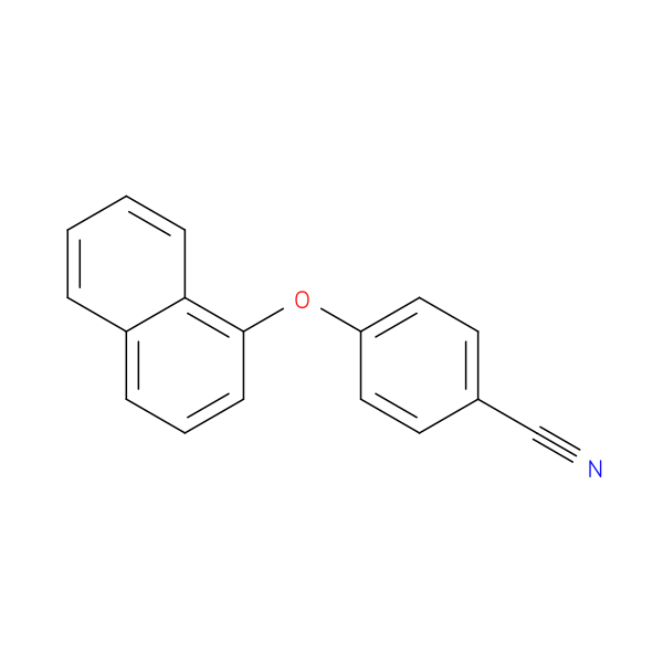 4-(naphthalen-1-yloxy)benzonitrile