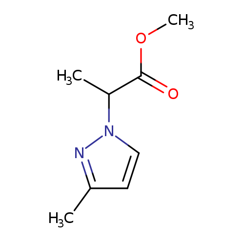 Methyl 2-(3-methyl-1h-pyrazol-1-yl)propanoate