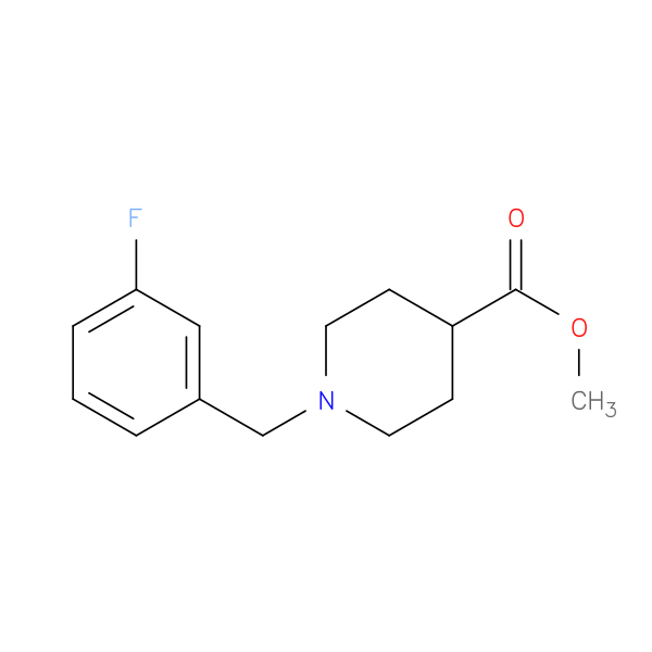Methyl 1-(3-fluorobenzyl)piperidine-4-carboxylate
