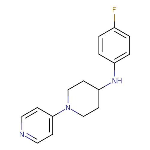 N-(4-fluorophenyl)-1-(pyridin-4-yl)piperidin-4-amine