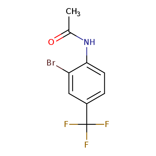 Acetamide, N-[2-bromo-4-(trifluoromethyl)phenyl]-