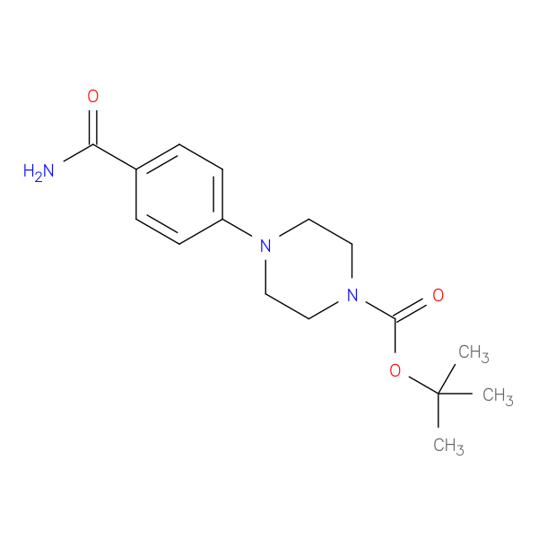 tert-butyl 4-(4-carbamoylphenyl)piperazine-1-carboxylate