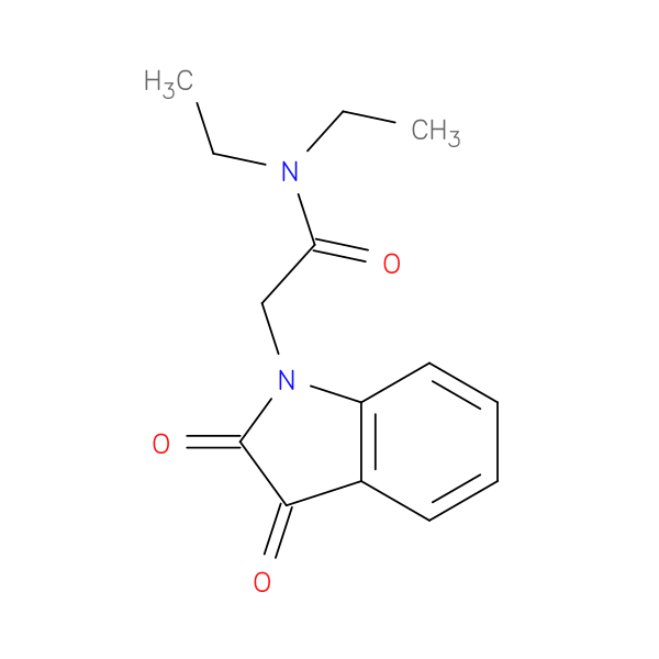 2-(2,3-Dioxo-2,3-dihydro-1h-indol-1-yl)-n,n-diethylacetamide
