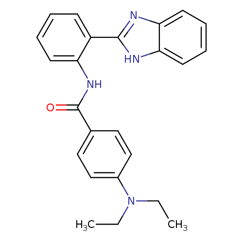 N-[2-(1H-1,3-benzodiazol-2-yl)phenyl]-4-(diethylamino)benzamide