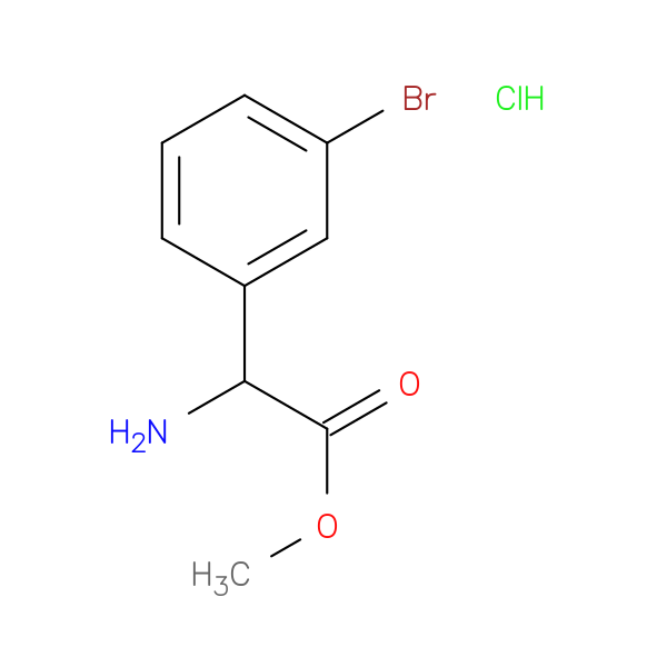 METHYL AMINO(3-BROMOPHENYL)ACETATE HYDROCHLORIDE
