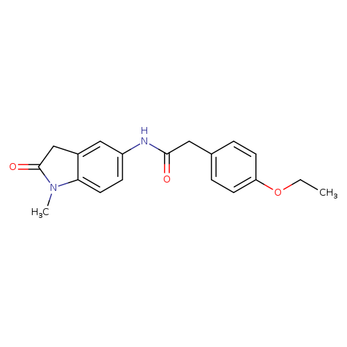 2-(4-ethoxyphenyl)-N-(1-methyl-2-oxo-2,3-dihydro-1H-indol-5-yl)acetamide